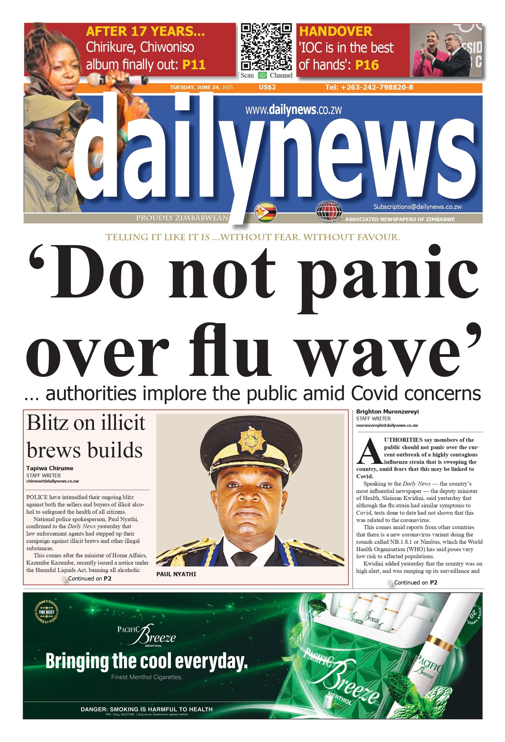 Tuesday 24 June 2025